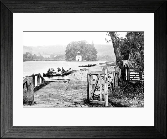 Framed Print : Regatta Island, River Thames, Henley Framed Print : Regatta Island, River Thames, Henley