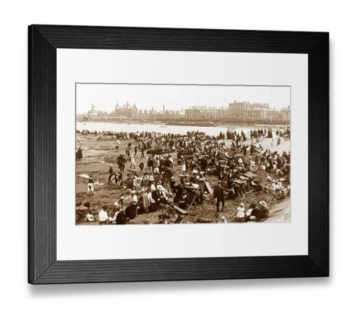 Framed Print : Southport beach Framed Print : Southport beach
