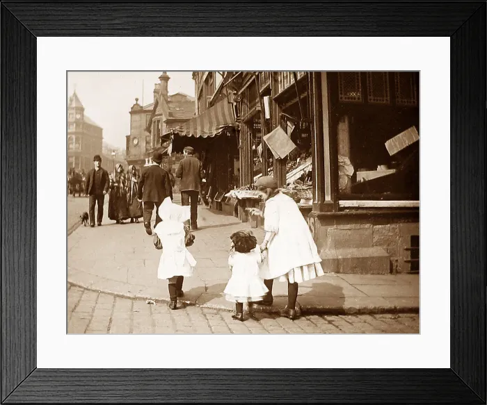 Framed Print : Bridge Street, Burnley Framed Print : Bridge Street, Burnley