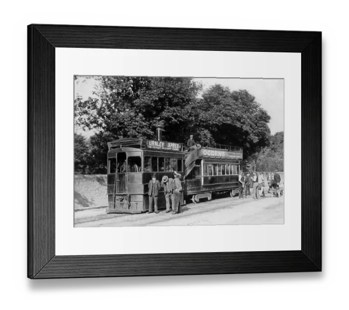 Framed Print : Burnley steam tram Framed Print : Burnley steam tram