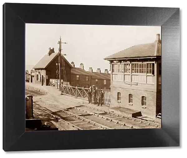 Burnley Towneley Railway Station early 1900s
