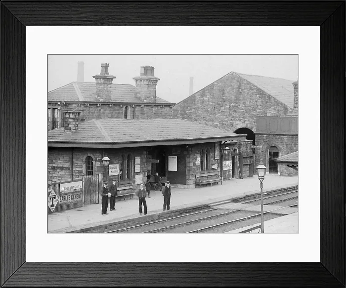 Framed Print : Rosegrove Railway Station, Burnley Framed Print : Rosegrove Railway Station, Burnley