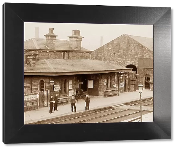Burnley Rosegrove Railway Station early 1900s