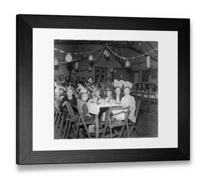 Framed Print : Queen Elizabeth II Coronation Children's Party 1953 Framed Print : Queen Elizabeth II Coronation Children's Party 1953