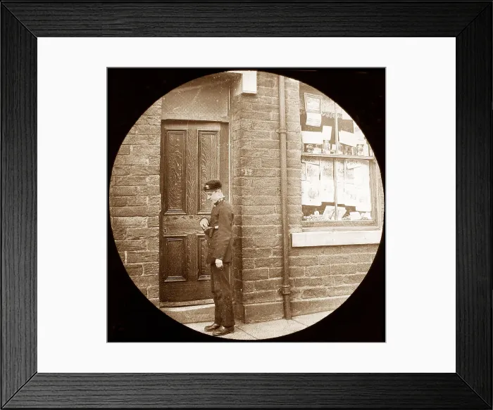 Framed Print : Telegraph Boy Framed Print : Telegraph Boy