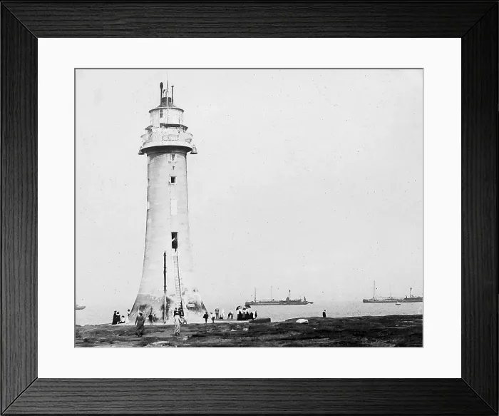 Framed Print : New Brighton Lighthouse early 1900s Framed Print : New Brighton Lighthouse early 1900s