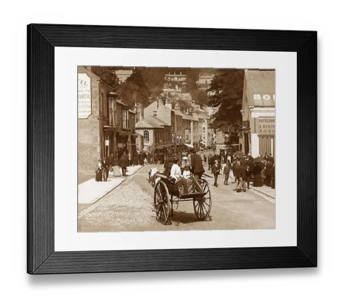 Framed Print : Matlock Bath Victorian period Framed Print : Matlock Bath Victorian period