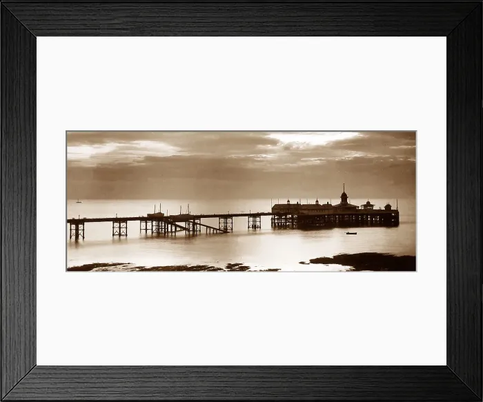 Framed Print : Margate Pier Victorian period Framed Print : Margate Pier Victorian period