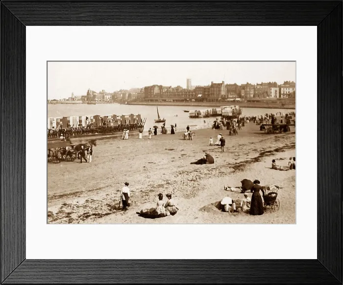 Framed Print : Margate beach Framed Print : Margate beach