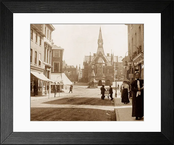 Framed Print : Luton Victorian period Framed Print : Luton Victorian period