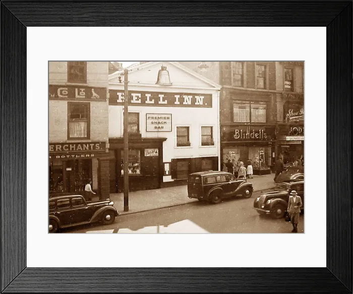 Framed Print : Bell Inn, Nottingham Framed Print : Bell Inn, Nottingham
