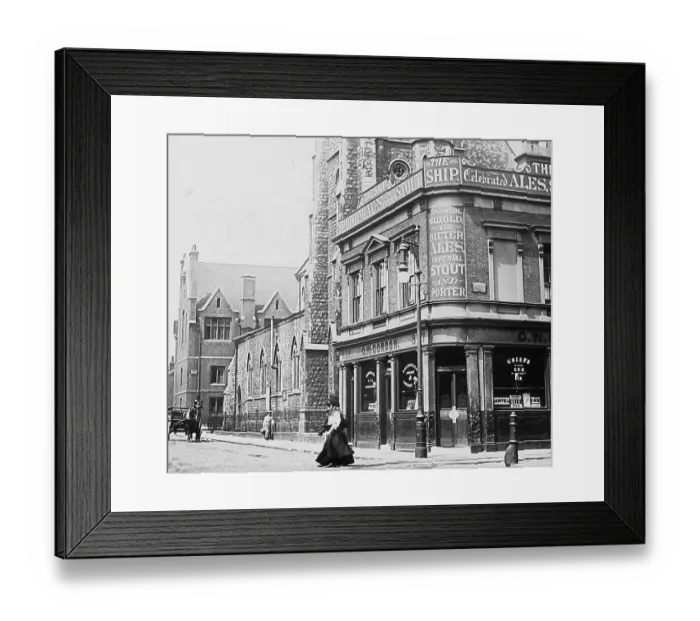 Framed Print : The Ship, Shadwell, London Framed Print : The Ship, Shadwell, London