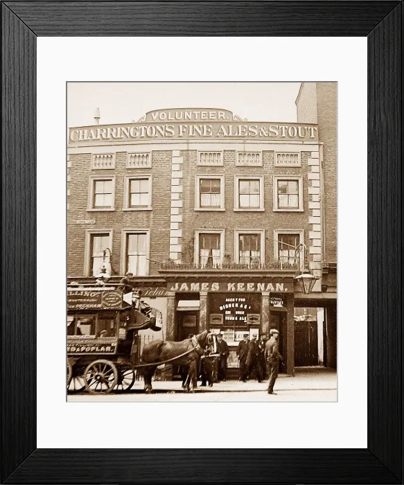 Framed Print : The Volunteer - Poplar London Victorian period Framed Print : The Volunteer - Poplar London Victorian period