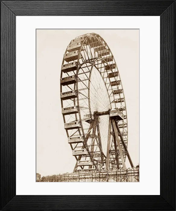 Framed Print : Earls Court Wheel, London Framed Print : Earls Court Wheel, London