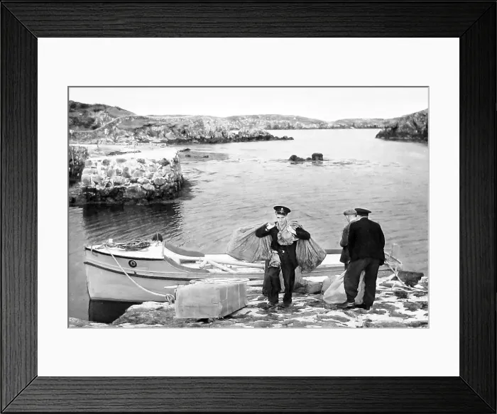 Framed Print : Delivering post to outer Western Isles, Scotland Framed Print : Delivering post to outer Western Isles, Scotland