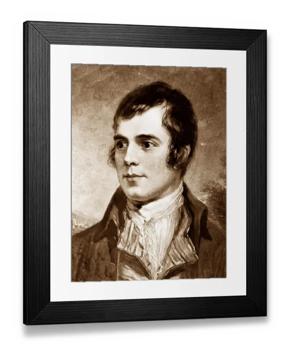 Framed Print : Robert Burns Framed Print : Robert Burns