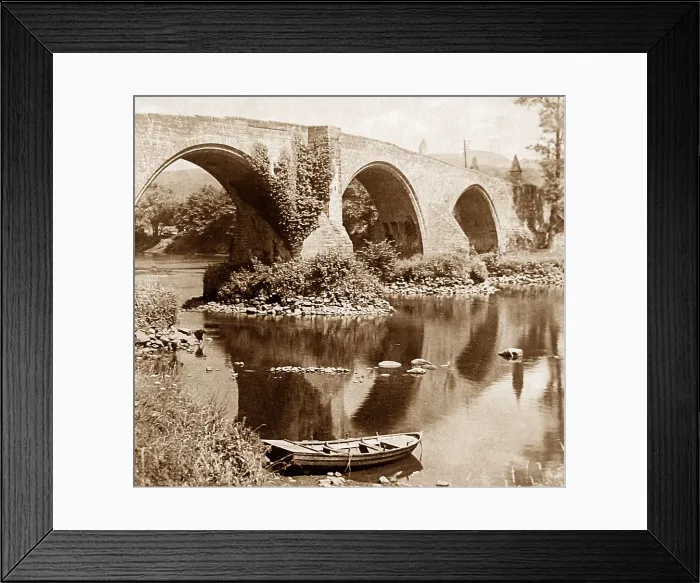 Framed Print : Stirling Forth Bridge Victorian period Framed Print : Stirling Forth Bridge Victorian period