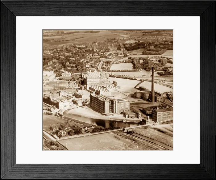 Framed Print : Paisley Cotton Mill Victorian period Framed Print : Paisley Cotton Mill Victorian period