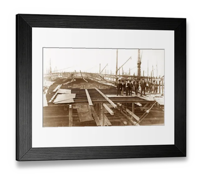 Framed Print : Thames Ironworks and Shipbuilding Company - Building Framed Print : Thames Ironworks and Shipbuilding Company - Building