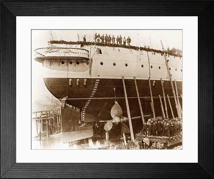Framed Print : Thames Ironworks and Shipbuilding Company - Building Framed Print : Thames Ironworks and Shipbuilding Company - Building