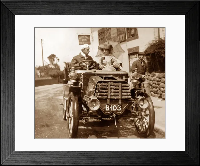 Framed Print : Veteran Car early 1900s Framed Print : Veteran Car early 1900s
