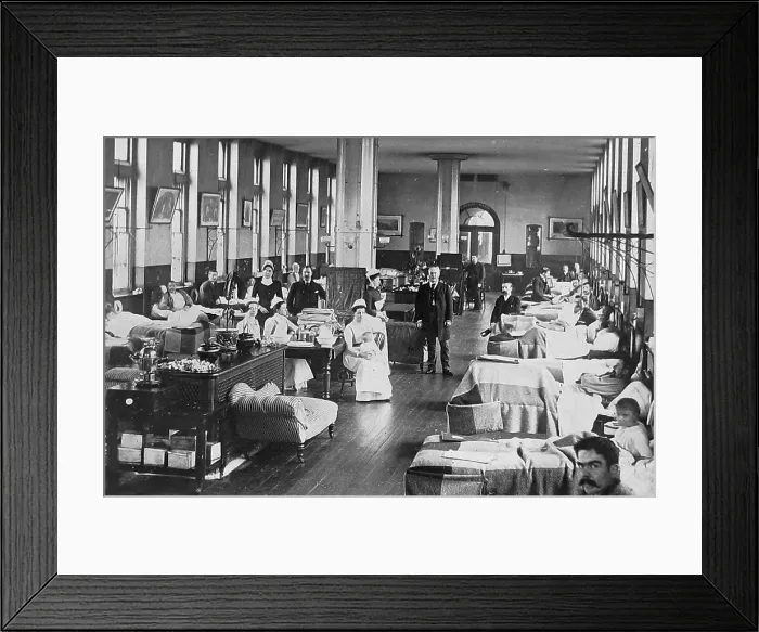 Framed Print : Hospital Ward Framed Print : Hospital Ward