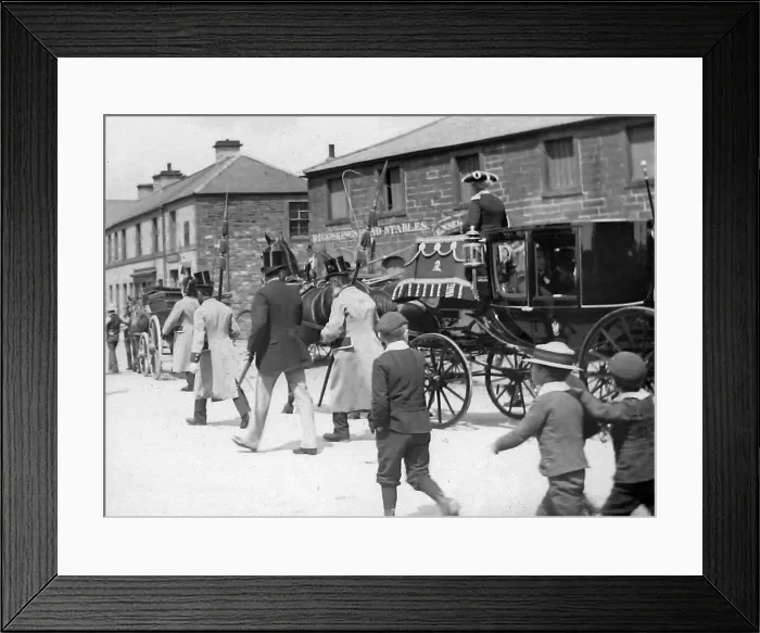 Framed Print : A Victorian Funeral Procession Framed Print : A Victorian Funeral Procession