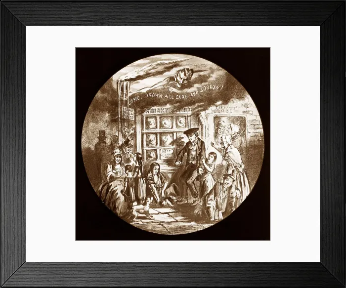 Framed Print : Temperance message Framed Print : Temperance message