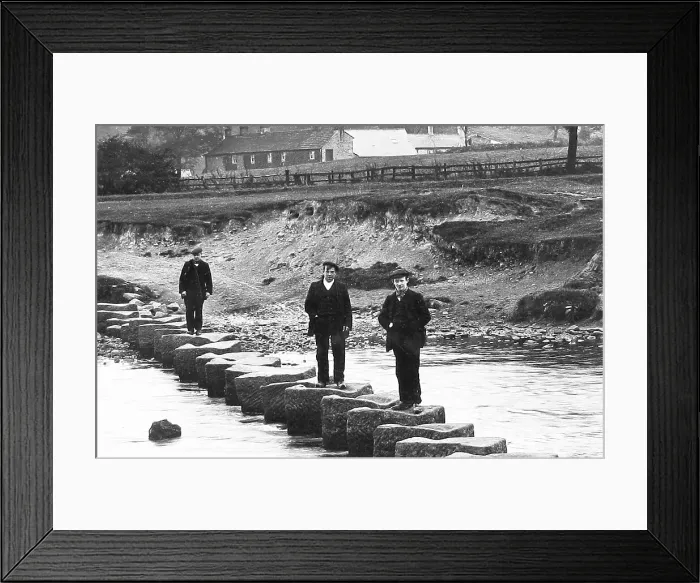 Framed Print : Ightenhill near Burnley early 1900s Framed Print : Ightenhill near Burnley early 1900s