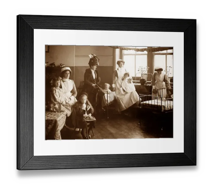 Framed Print : Childrens ward, Burney Hospital Framed Print : Childrens ward, Burney Hospital