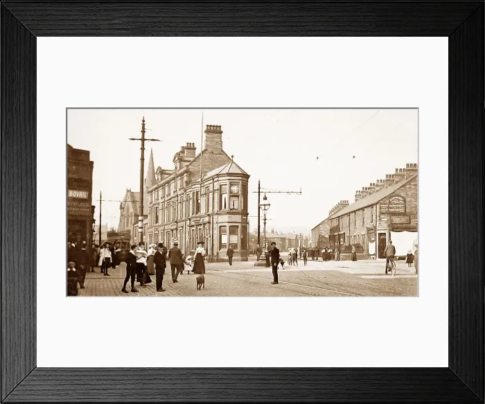 Framed Print : Burnley Duke Bar early 1900s Framed Print : Burnley Duke Bar early 1900s