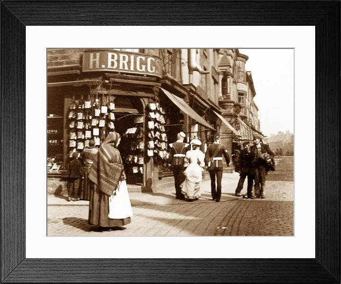 Framed Print : St James Street, Burnley Framed Print : St James Street, Burnley