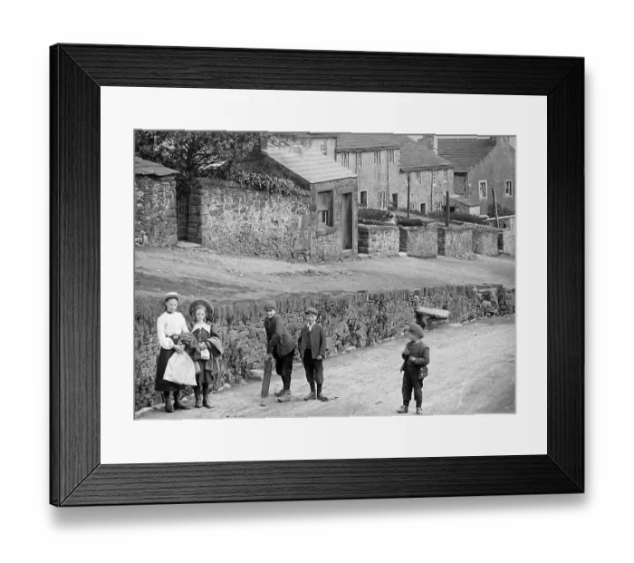 Framed Print : Sabden near Burnley early 1900s Framed Print : Sabden near Burnley early 1900s
