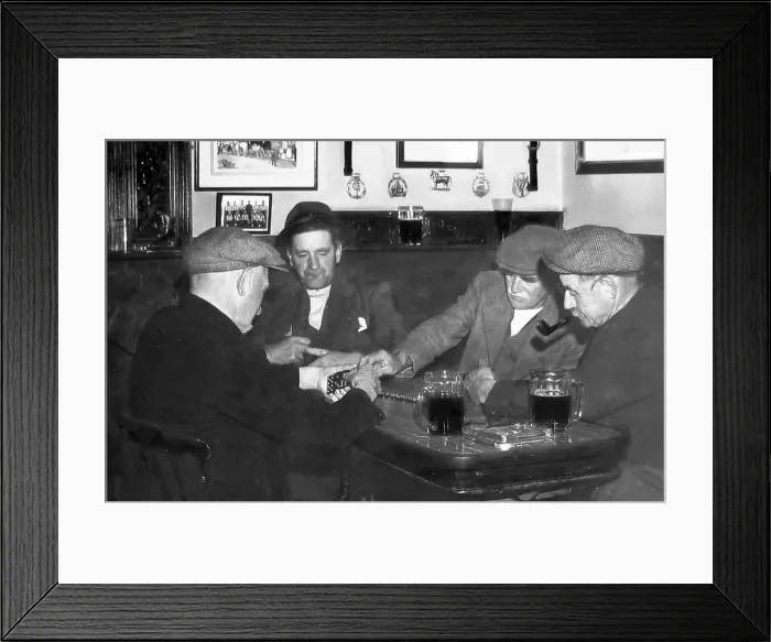 Framed Print : Swaledale Muker Farmer's Arms 1940s Framed Print : Swaledale Muker Farmer's Arms 1940s