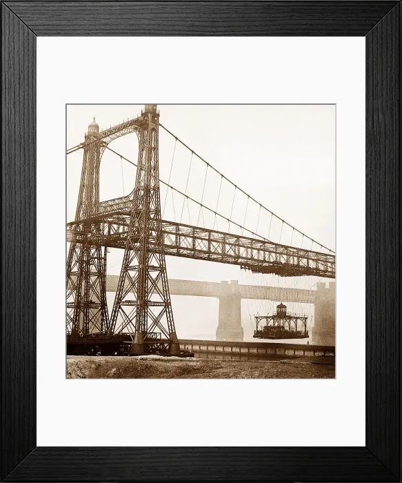 Framed Print : Runcorn Transporter Bridge Framed Print : Runcorn Transporter Bridge