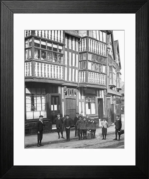 Framed Print : Shrewsbury Victorian period Framed Print : Shrewsbury Victorian period