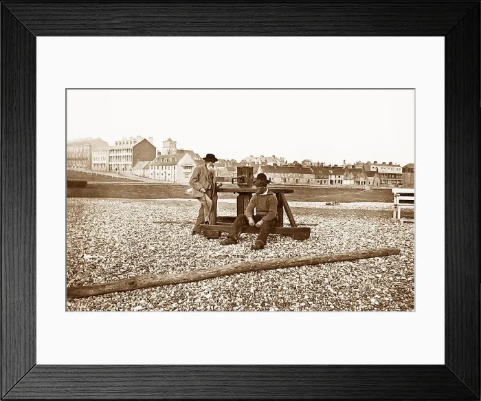 Framed Print : Seaford beach Framed Print : Seaford beach