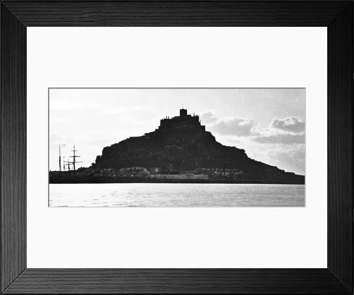 Framed Print : St. Michael's Mount Victorian period Framed Print : St. Michael's Mount Victorian period