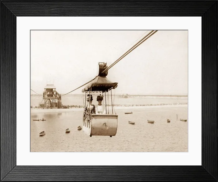Framed Print : Aerial Flight, Southport Framed Print : Aerial Flight, Southport