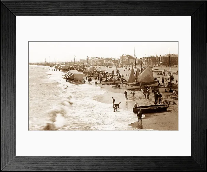 Framed Print : Yarmouth Victorian period Framed Print : Yarmouth Victorian period