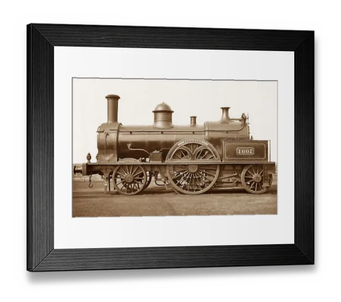 Framed Print : President steam locomotive, LNWR built in 1861 Framed Print : President steam locomotive, LNWR built in 1861