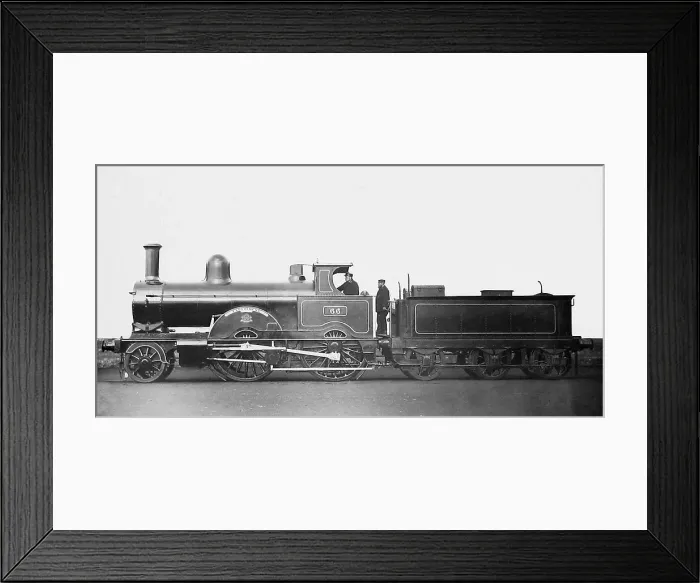 Framed Print : LNWR Experiment Compound engine steam locomotive Framed Print : LNWR Experiment Compound engine steam locomotive