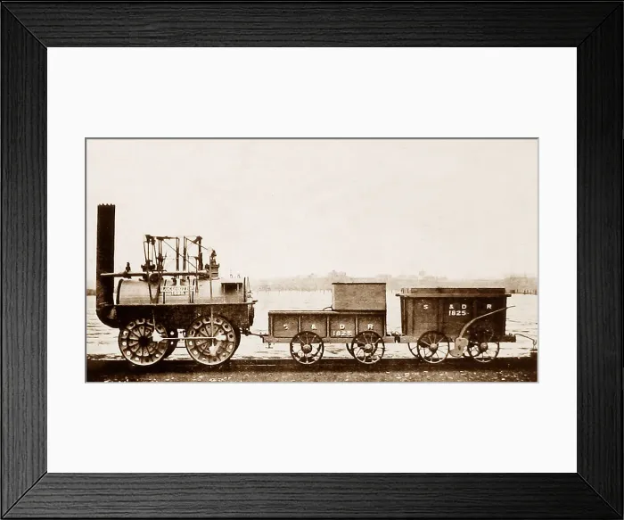 Framed Print : Locomotion, Stockton and Darlington Railway Framed Print : Locomotion, Stockton and Darlington Railway