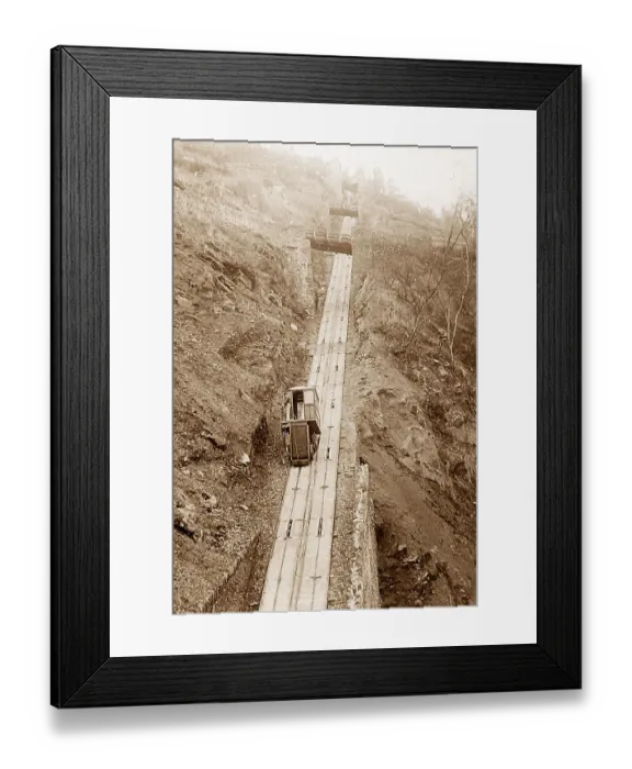 Framed Print : Lynmouth Cliff Railway Framed Print : Lynmouth Cliff Railway