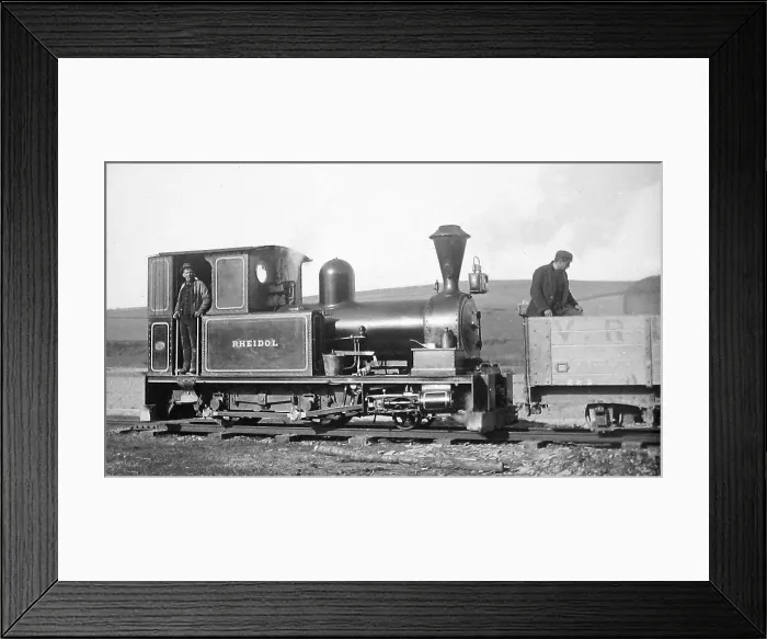 Framed Print : Vale of Rheidol narrow gauge railway at Devils Bridge Framed Print : Vale of Rheidol narrow gauge railway at Devils Bridge