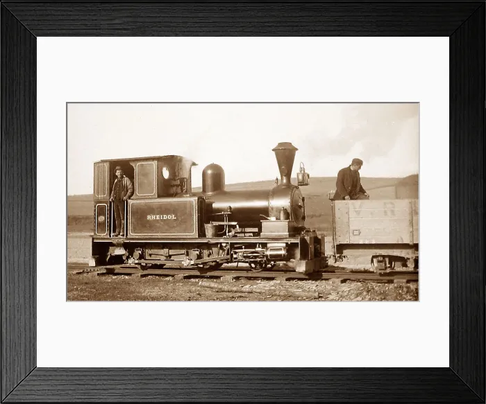 Framed Print : Vale of Rheidol narrow gauge railway at Devils Bridge Framed Print : Vale of Rheidol narrow gauge railway at Devils Bridge