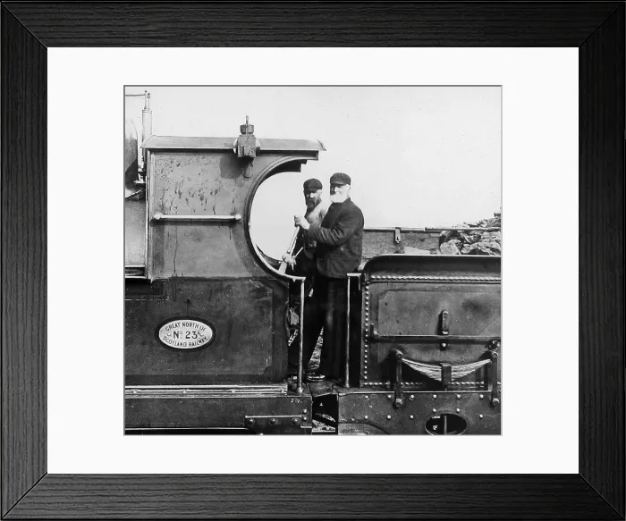 Framed Print : Great North of Scotland Railway Victorian period Framed Print : Great North of Scotland Railway Victorian period