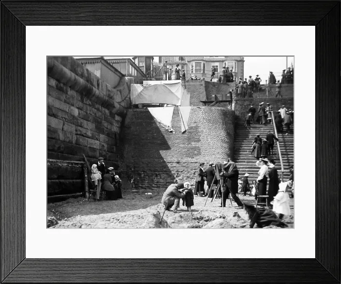 Framed Print : Bridlington beach photographer Framed Print : Bridlington beach photographer