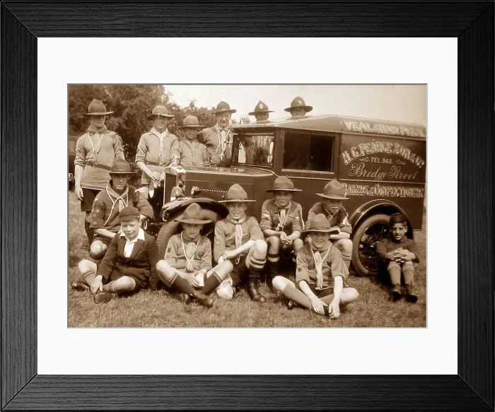 Framed Print : Liverpool Scouts in 1951 Framed Print : Liverpool Scouts in 1951