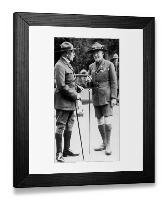 Framed Print : Baden Powell in 1919 Framed Print : Baden Powell in 1919